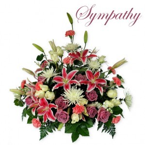 Funeral Flowers, Flower Arrangement for a Funeral